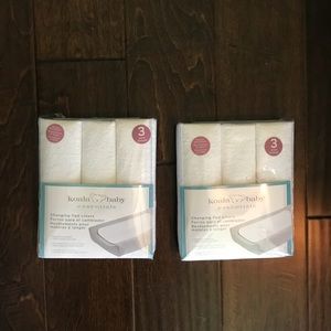 Koala Baby Changing Pad Liners - 2 packs NWT